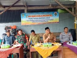 Musrenbangdes Penetapan RKPDes Tahun 2023 Desa Genting Dabuk Berjalan Sukses