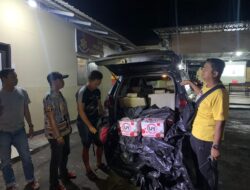 Bawa Miras, Warga Asal Sumsel Diamankan Satgas Gakkum Ops Pekat Polres Benteng