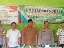 Desa Batu Beriang Melaksanakan Musrenbangdes Penetapan RKPDes Tahun 2023