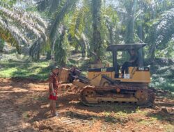 Dongkrak Perekonomian Masyarakat, Pemdes Kota Titik Bangun Jalan Usaha Tani