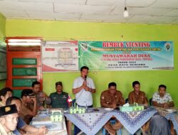 Desa Batu Beriang Gelar Rembuk Stunting dan Musdes RKPDes 2024