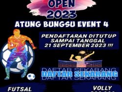 Seleman Enim Kembali Gelar Event Futsal dan Volly ke 4