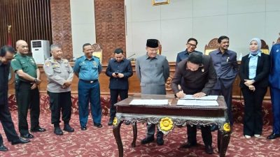 Sah!, Raperda APBD Perubahan Provinsi Bengkulu Tahun Anggaran 2023 di Setujui DPRD