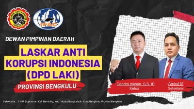 Tidak Membawa Kemajuan DPD LAKI Bengkulu Minta Direktur PDAM Kota Bengkulu Dicopot