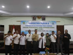 Pemkab Bengkulu Tengah Gelar Konsultasi Publik II Penyusunan KLHS dan RPJMD 2025-2029