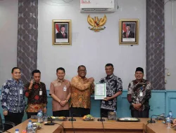 Pj Bupati Bengkulu Tengah Terima Kunjungan Bank Bengkulu dan Sertifikat Pemegang Saham